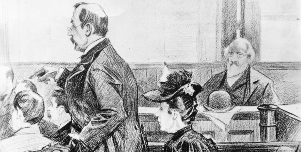 lizzie borden crime scene photos​