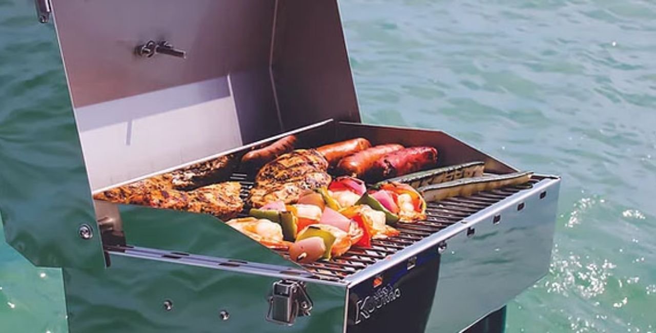 barbecue grills for pontoon boats