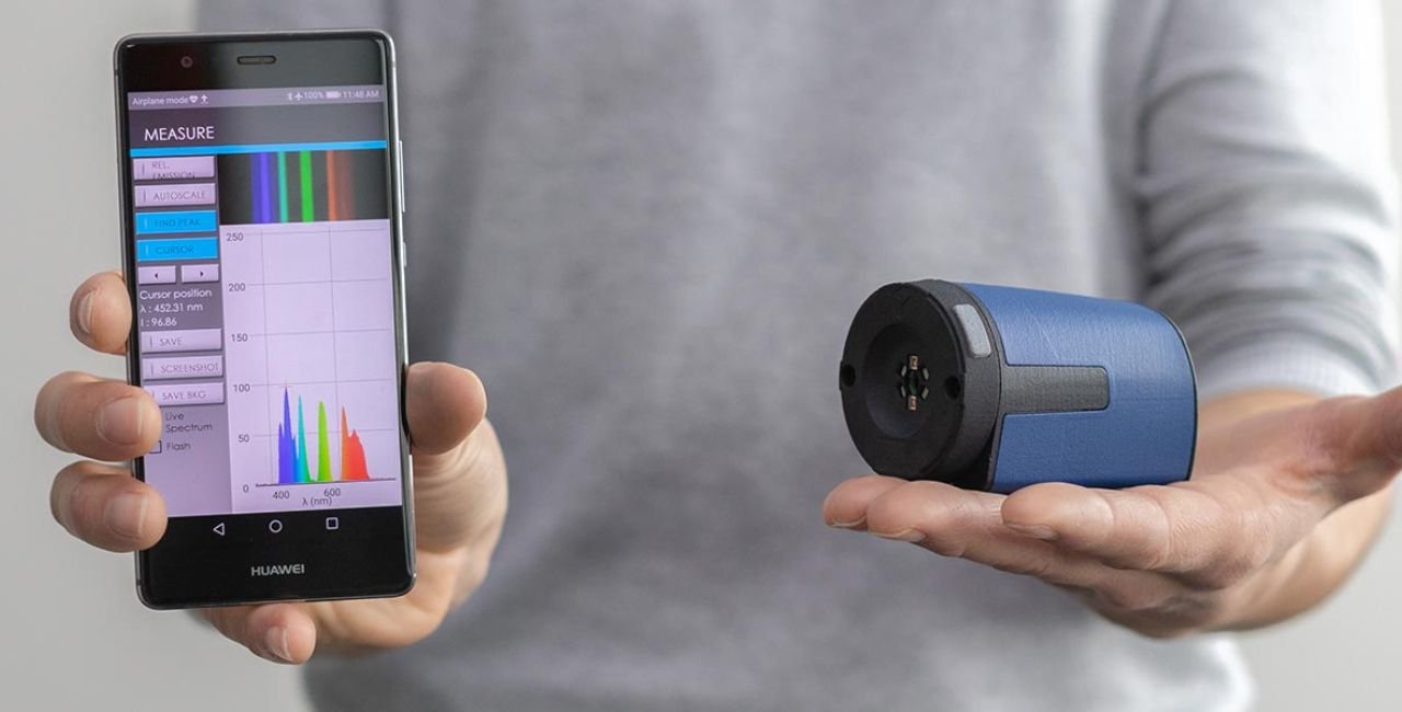 gospectro smartphone spectrometer raman or not​
